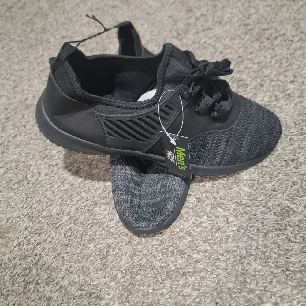 Men's zone pro sneakers black & gray - Picture 2 of 10